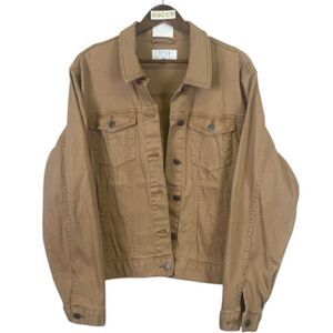 TIME AND TRU Tan Denim Jacket /XXL